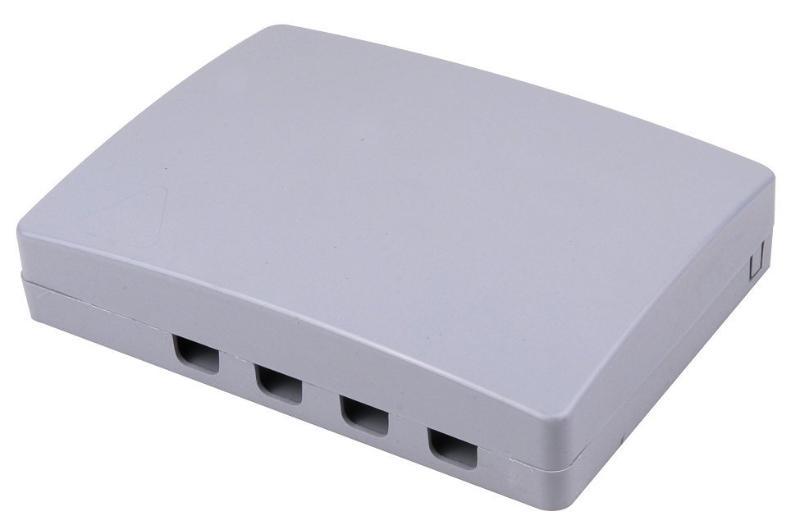厂家现货供应4口SC光纤桌面盒光纤信息面板